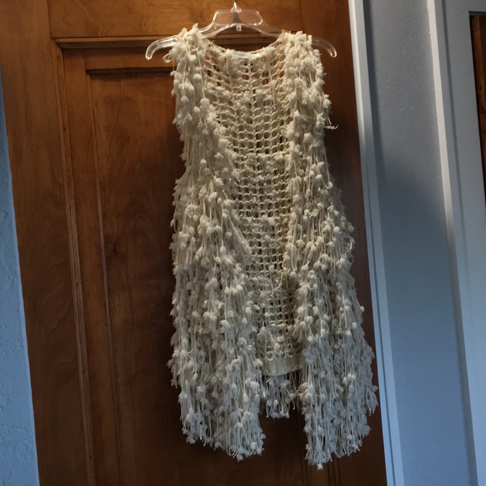 Cool cream vest